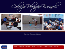 Tablet Screenshot of colegiobucareli.com